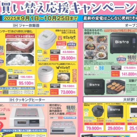 買い換えキャンペーン